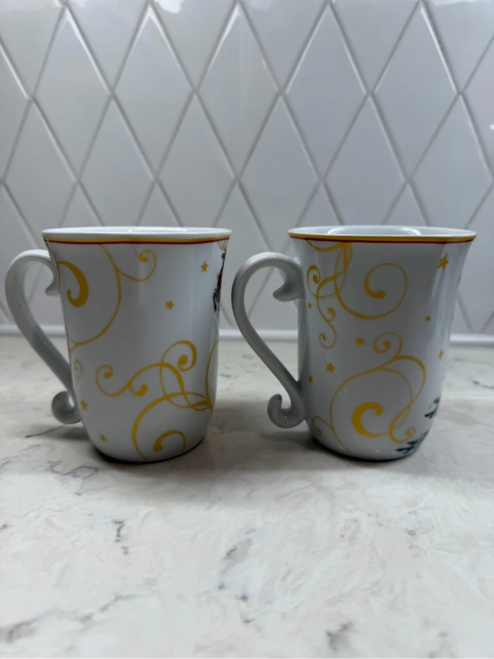 Williams and Sonoma ‘Twas the Night before Christmas Mugs 14oz